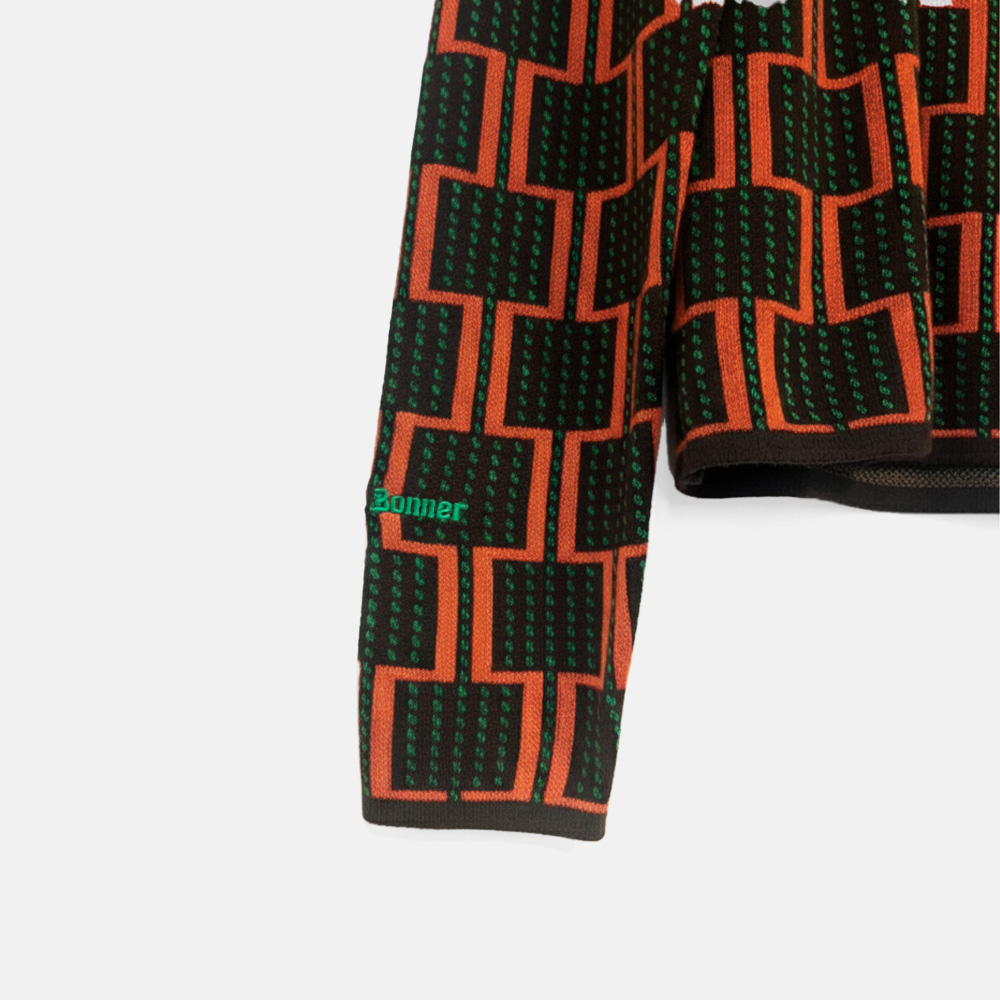 Super Flea Market+Adidas x Wales Bonner+Colorful printed sweater+Patrick Mason2